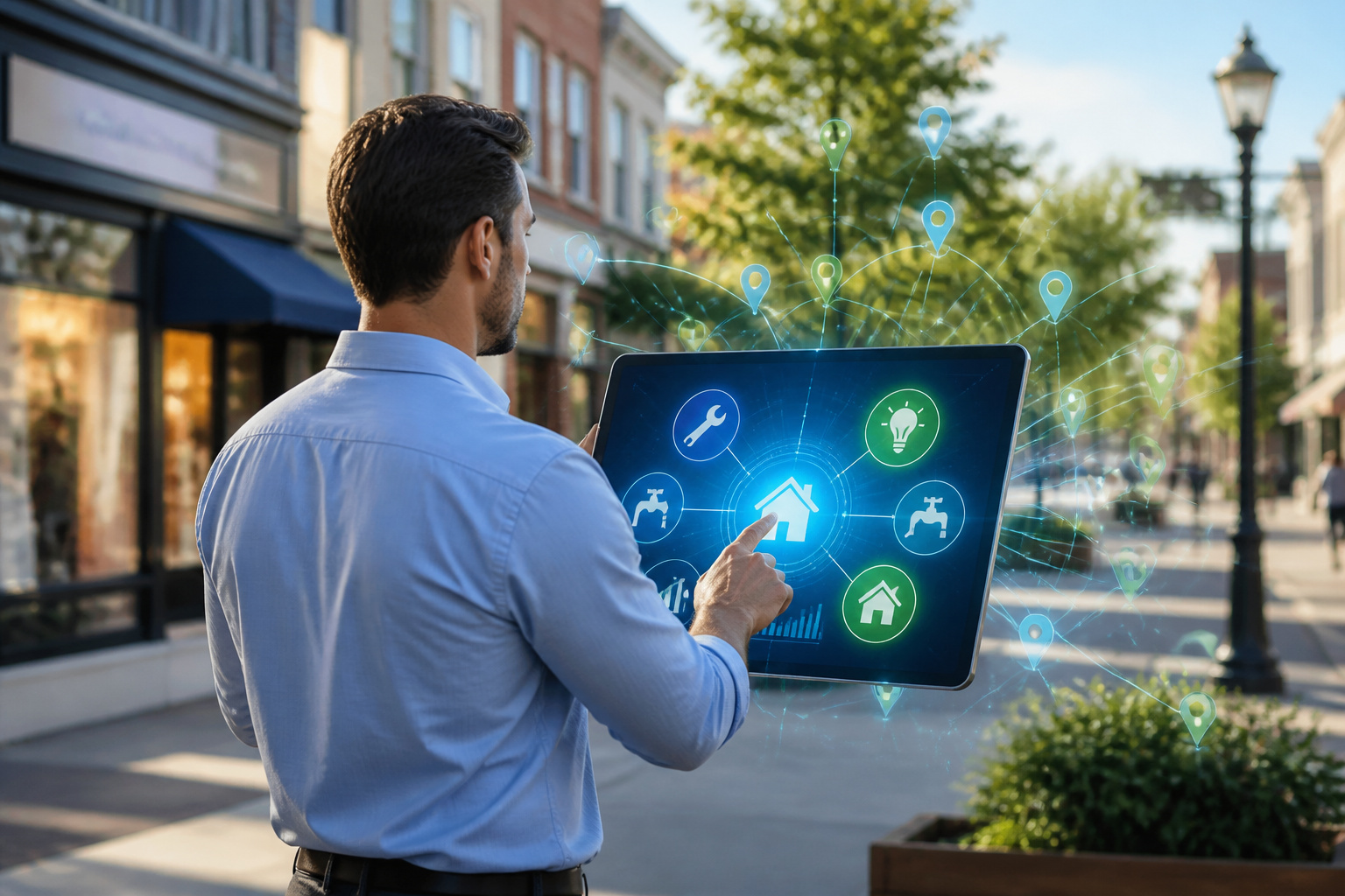 Connexion locale et services numeriques