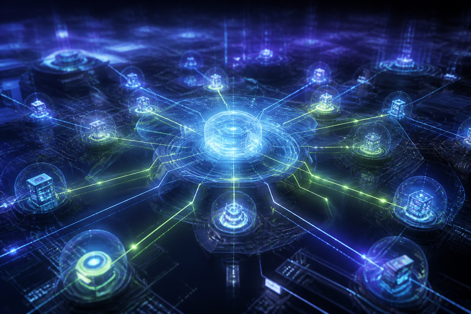 Reseau de systemes numeriques securises