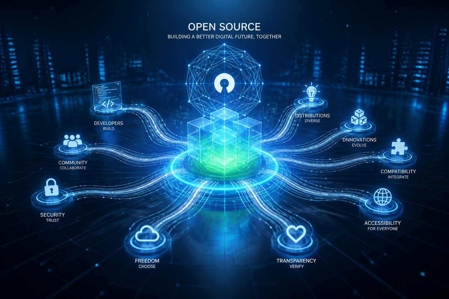 Ecosysteme numerique open source