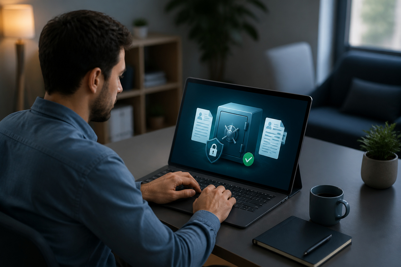 Coffre fort numerique securise pour documents