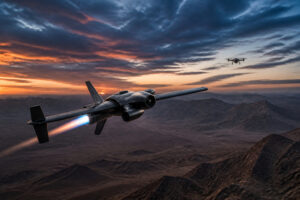 Drone stinger en mission de surveillance