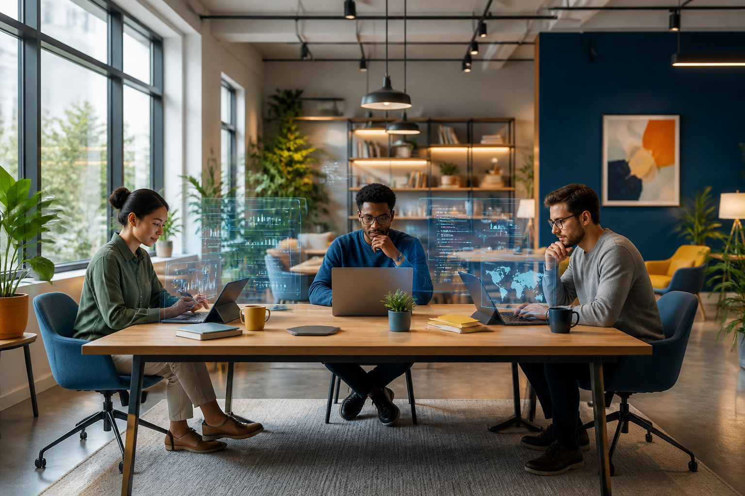 Apprentissage en ligne futuriste