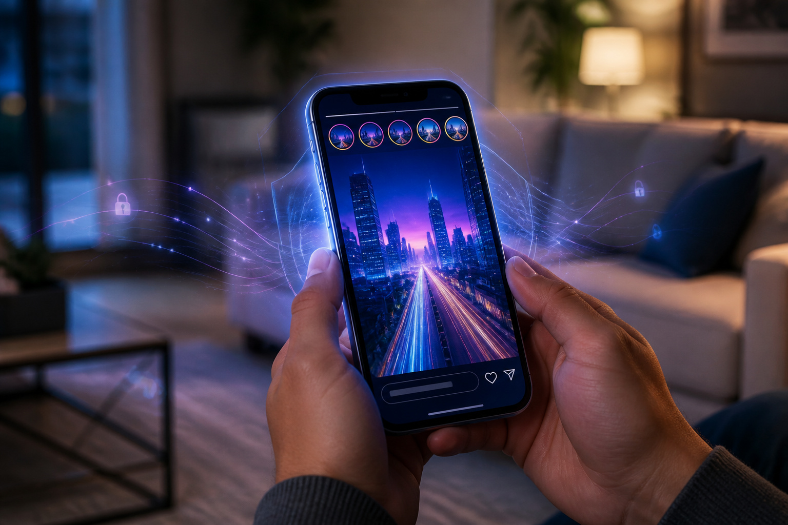 Navigation discrete sur les reseaux sociaux